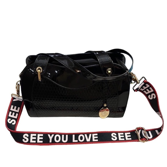 Giordano Italian Leather Bag GORGEOUS! - Picture 2 of 3
